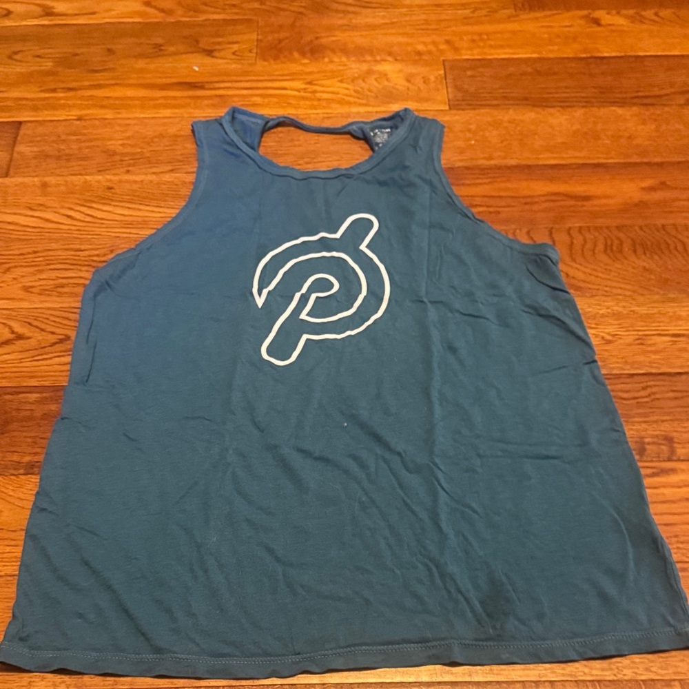 Peloton Blue Tank Top